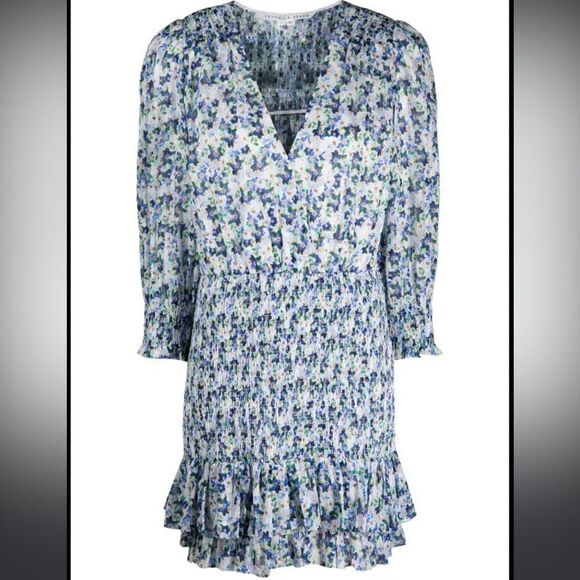 NWT Veronica Beard Darrah Dress Cobalt Multi Size 6 - Picture 12 of 15